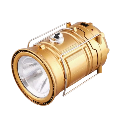 Multi-Function Solar Rechargeable LED Lantern | USB Charging, Flashlight & Power Bank