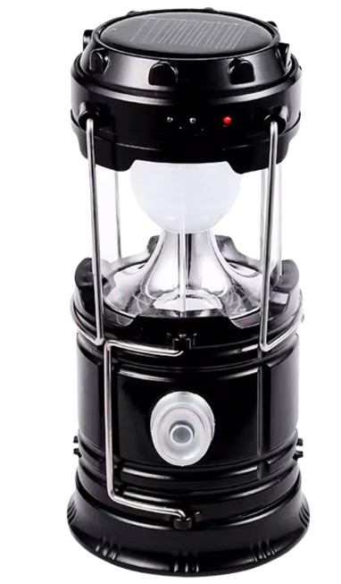 Multi-Function Solar Rechargeable LED Lantern | USB Charging, Flashlight & Power Bank
