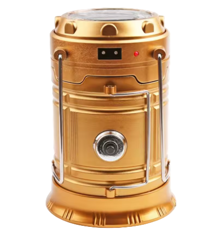 Multi-Function Solar Rechargeable LED Lantern | USB Charging, Flashlight & Power Bank